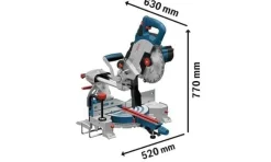 Serra de Esquadria 18V 5,5Ah Bosch GCM 18V-216 Professional