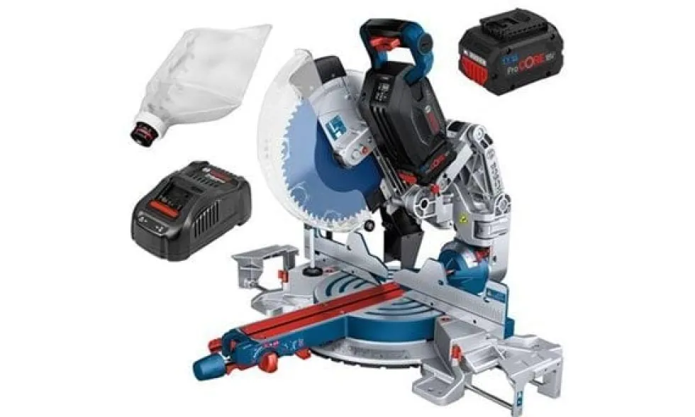 Serra de Esquadria 18V 5.5Ah GCM 18V-305 GDC Bosch Professional