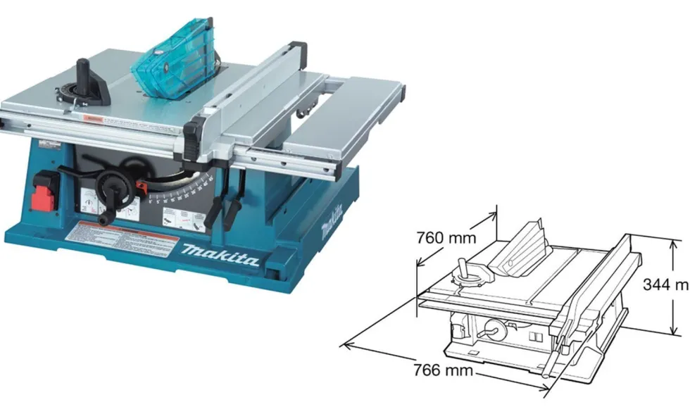 Serra de Mesa Makita 2704N