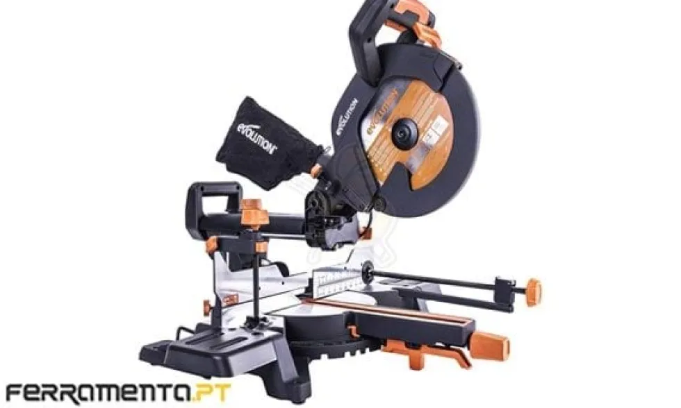 Serra Meia Esquadria Multifunções 255 mm Evolution R255SMS