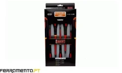 Set Chaves de Fenda / Phillips Isoladas 5Pcs Bahco BE-9881SL