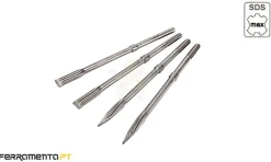Set 4 Cinzéis e Ponteiros SDS-Max Bosch 2607017368