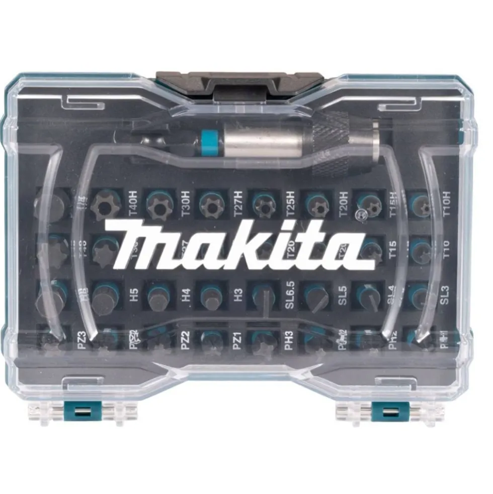 Set de 10x Jogos de Bits Impact Black 33 PCS Makita E-12441-10