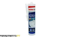 Silicone para Juntas Branco 300ml Fischer 20818