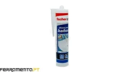 Silicone para Juntas Transparente 300ml Fischer 20819