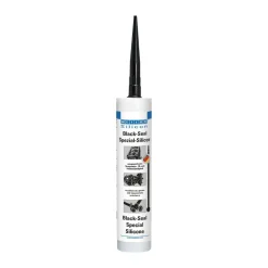 Silicone Preto Black-Seal Altas Temperaturas 310ml Weicon 13051310