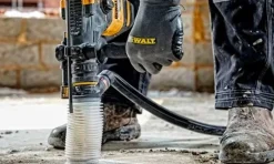 Sistema de Extracção de Poeiras para Martelos SDS-Plus Dewalt DWH201D-XJ