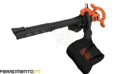 Soprador/Aspirador/Triturador 3 em 1 2600W Black & Decker BEBLV260