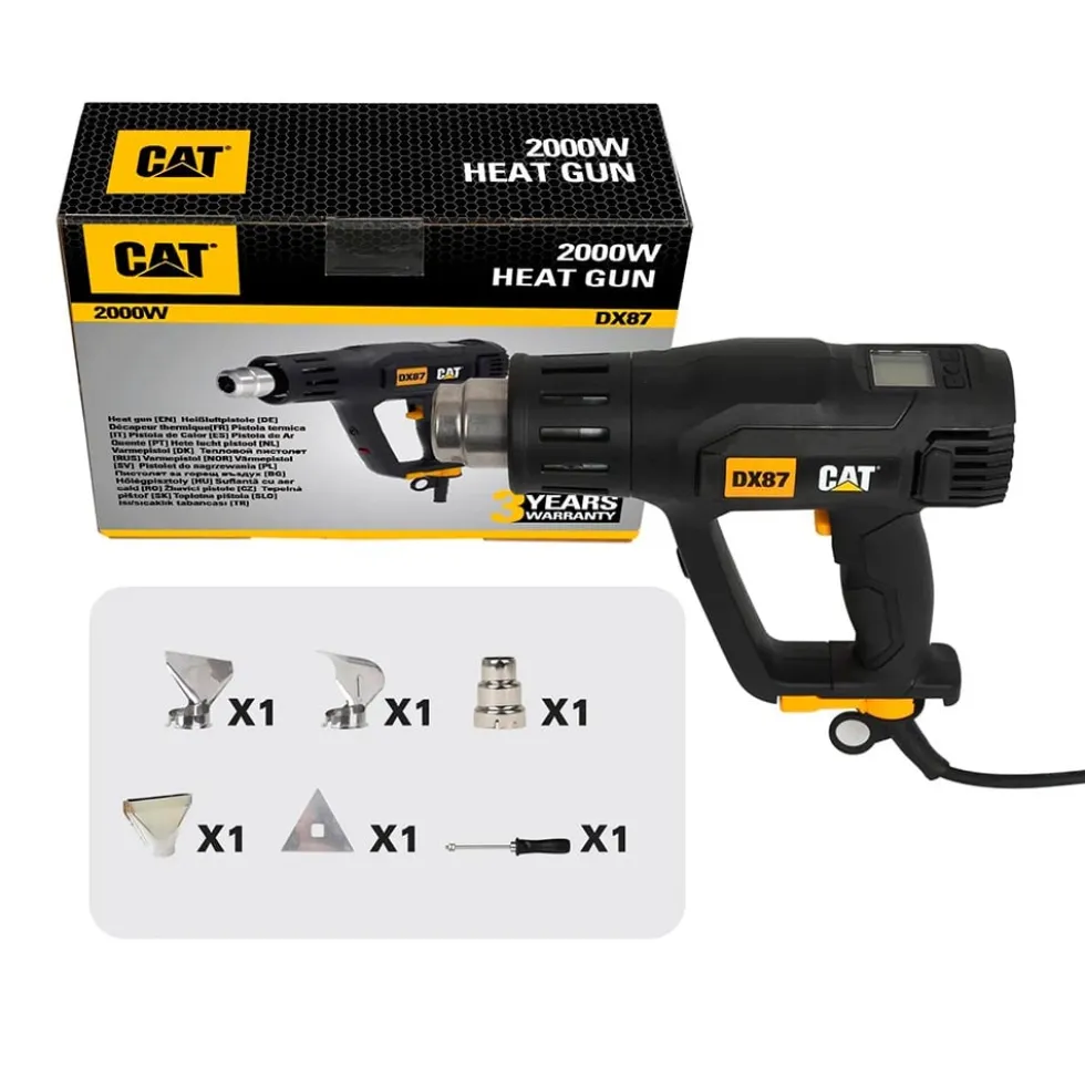 Soprador de Ar Quente 2000W Cat DX87