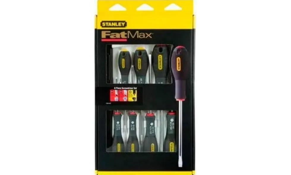 Stanley Conjunto Chaves de Fenda - 8 Pcs Fatmax 0-65-437