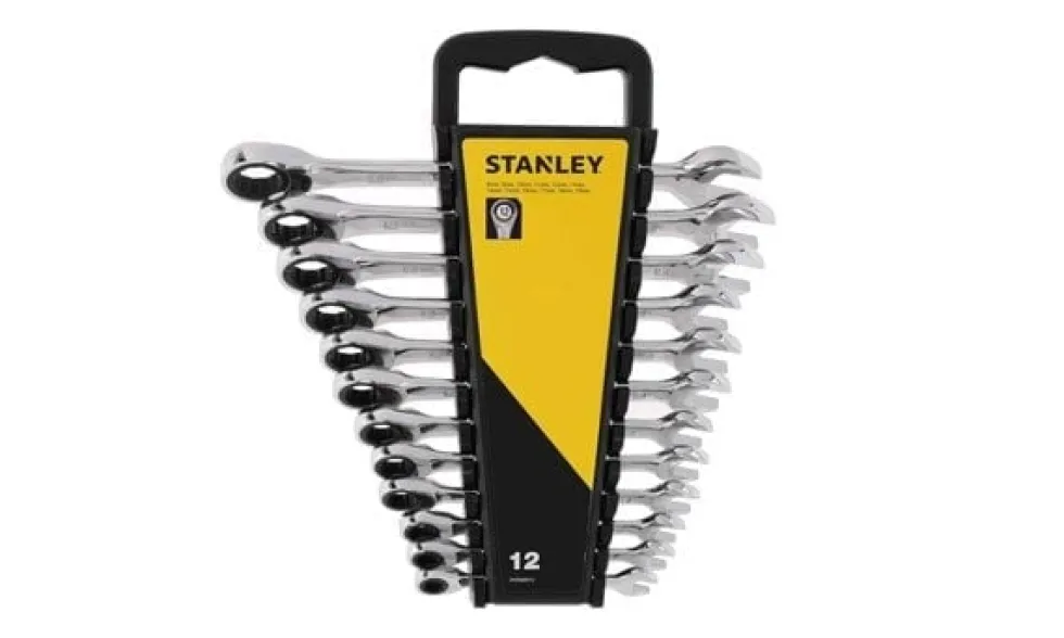 Stanley Conjunto de Chaves Combinadas c/ Roquete - 12Pcs STMT82847-0