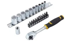 Stanley Jogo de Roquete 1/4" - 22Pcs Fatmax FMMT82679-0