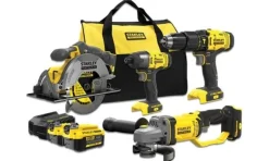 Stanley Power Kit 4 Máquinas V20 Stanley SFMCK469M2-QW
