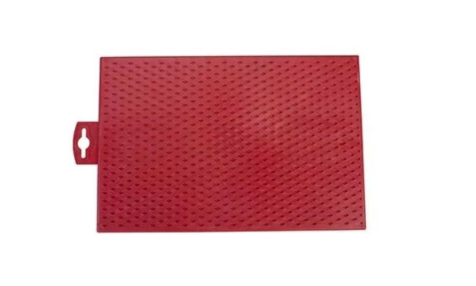 Talochas De Plástico Retangular 34x23cm Rubi 71944