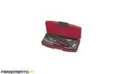 Teng Tools Jogo 22 Chaves de Caixa e Roquete M1422