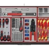 Teng Tools Kit Carro de Ferramentas Pro Cabinet TT 37” 1004 Pcs TCMM1004NBK1