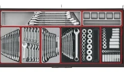 Teng Tools Kit Carro de Ferramentas Pro Cabinet TT 37” 1004 Pcs TCMM1004NBK1