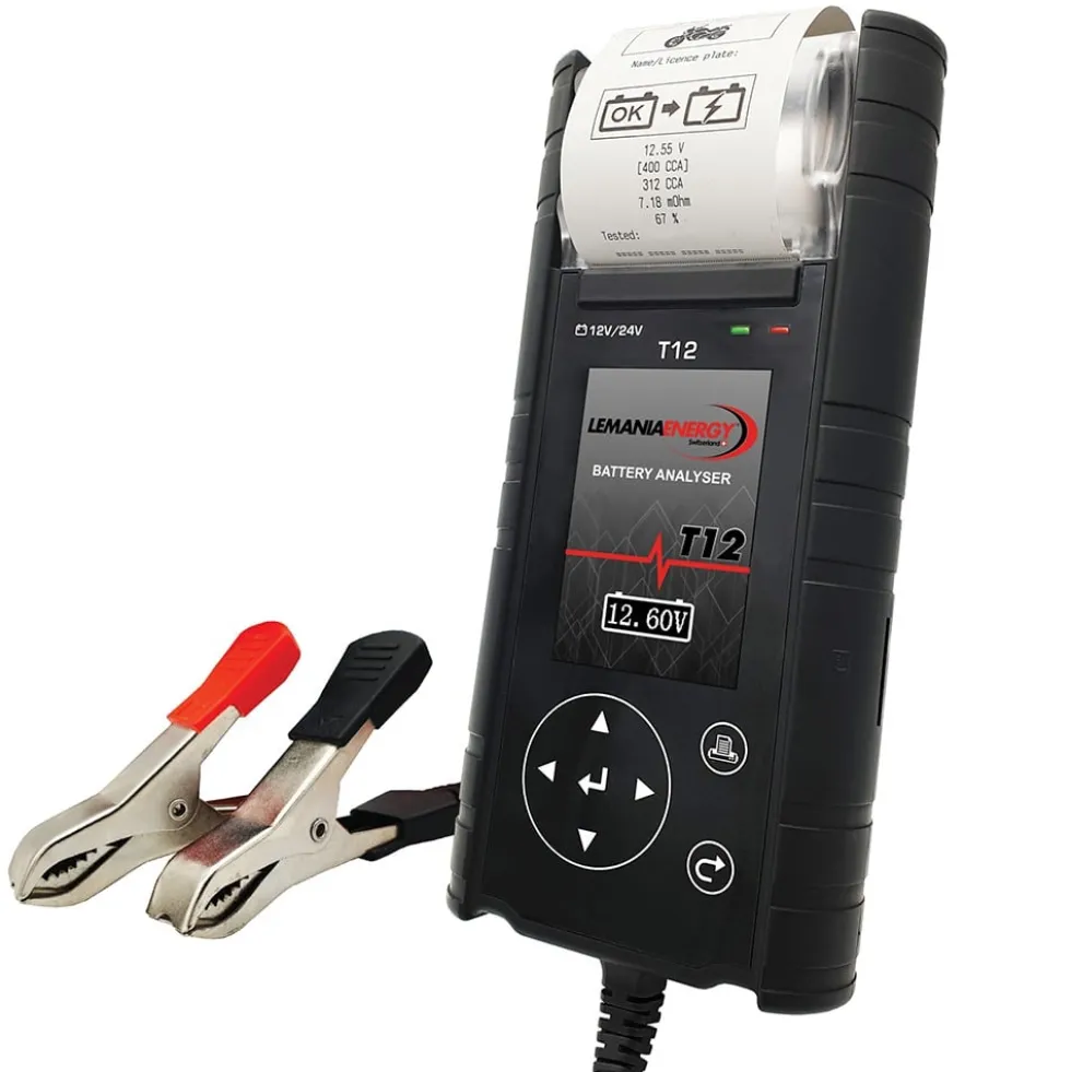 Tester de Baterias LEMANIA T12