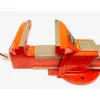 Torno de bancada base fixa 100mm Kroftools 8004