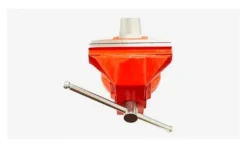 Torno de bancada base fixa 100mm Kroftools 8004
