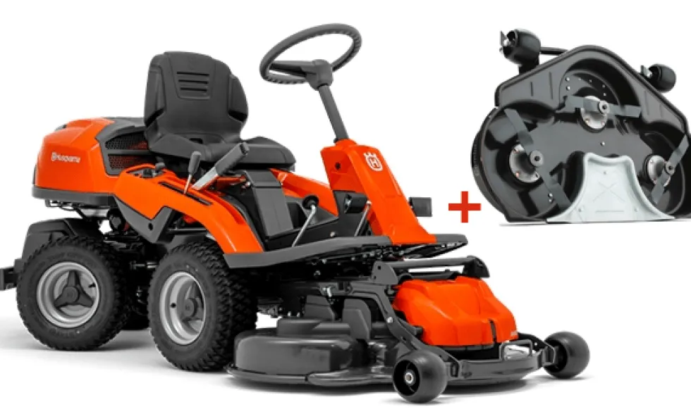 Trator Corta-Relvas Riders Husqvarna R 216T AWD + 94