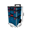 Trolley com 3 Malas para L-BOXX3Pcs Professional Bosch 1600A037DY