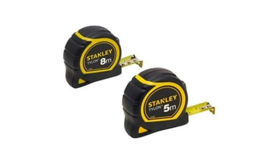 Twin Pack Fita Métrica STANLEY® TYLON™ 5m & 8m