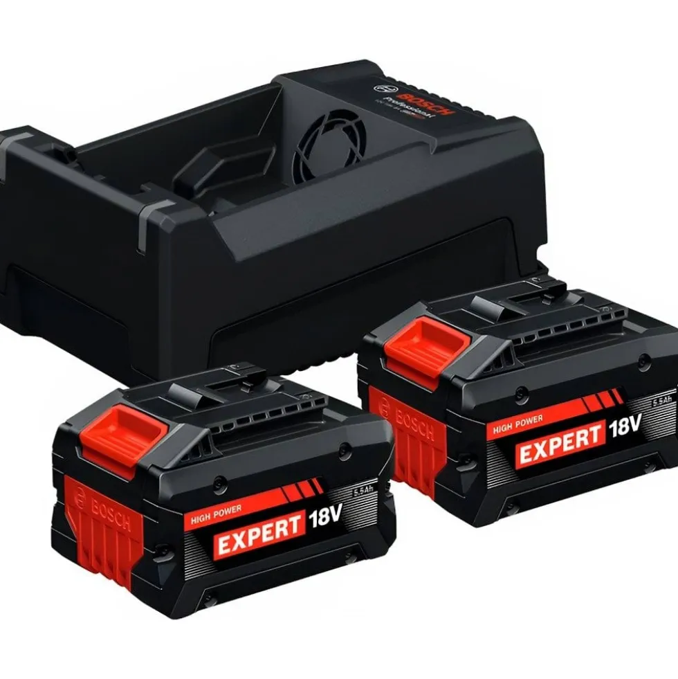 2x Baterias Expert EXBA18V-55 + GAL12/18V-80 Bosch 1600A0373P